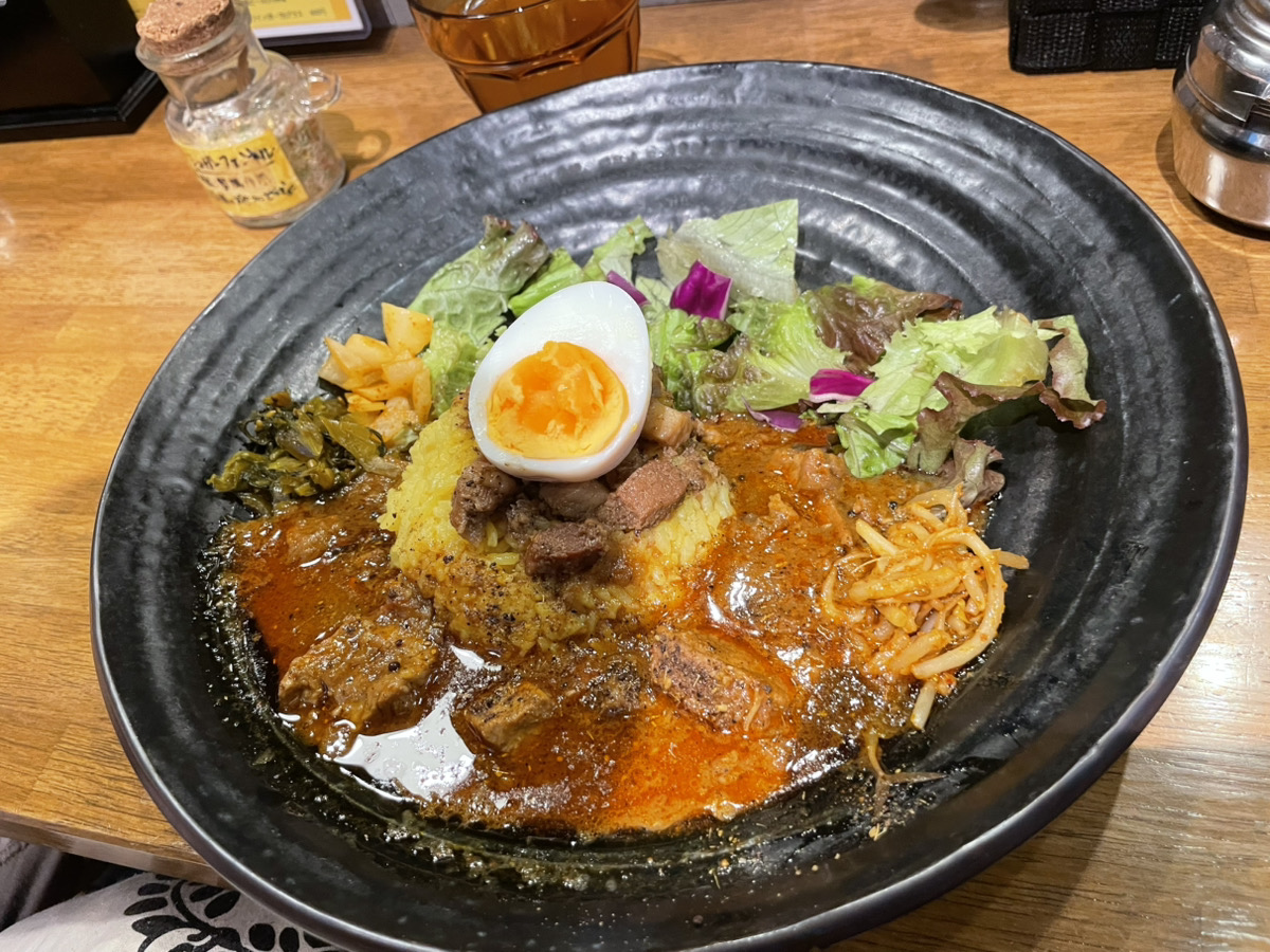ろかプレート(ラムカレー)