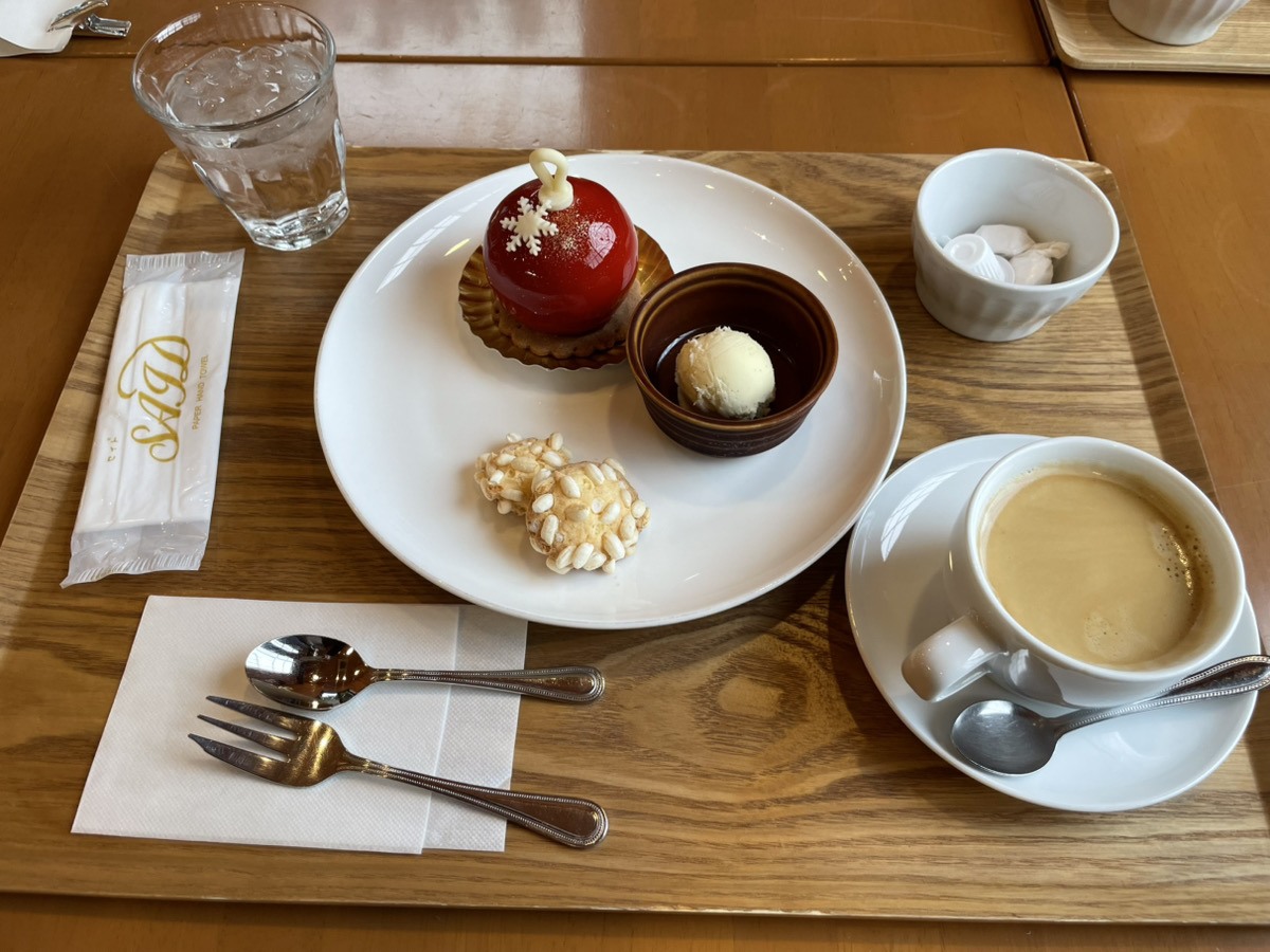 サリューのケーキセット2