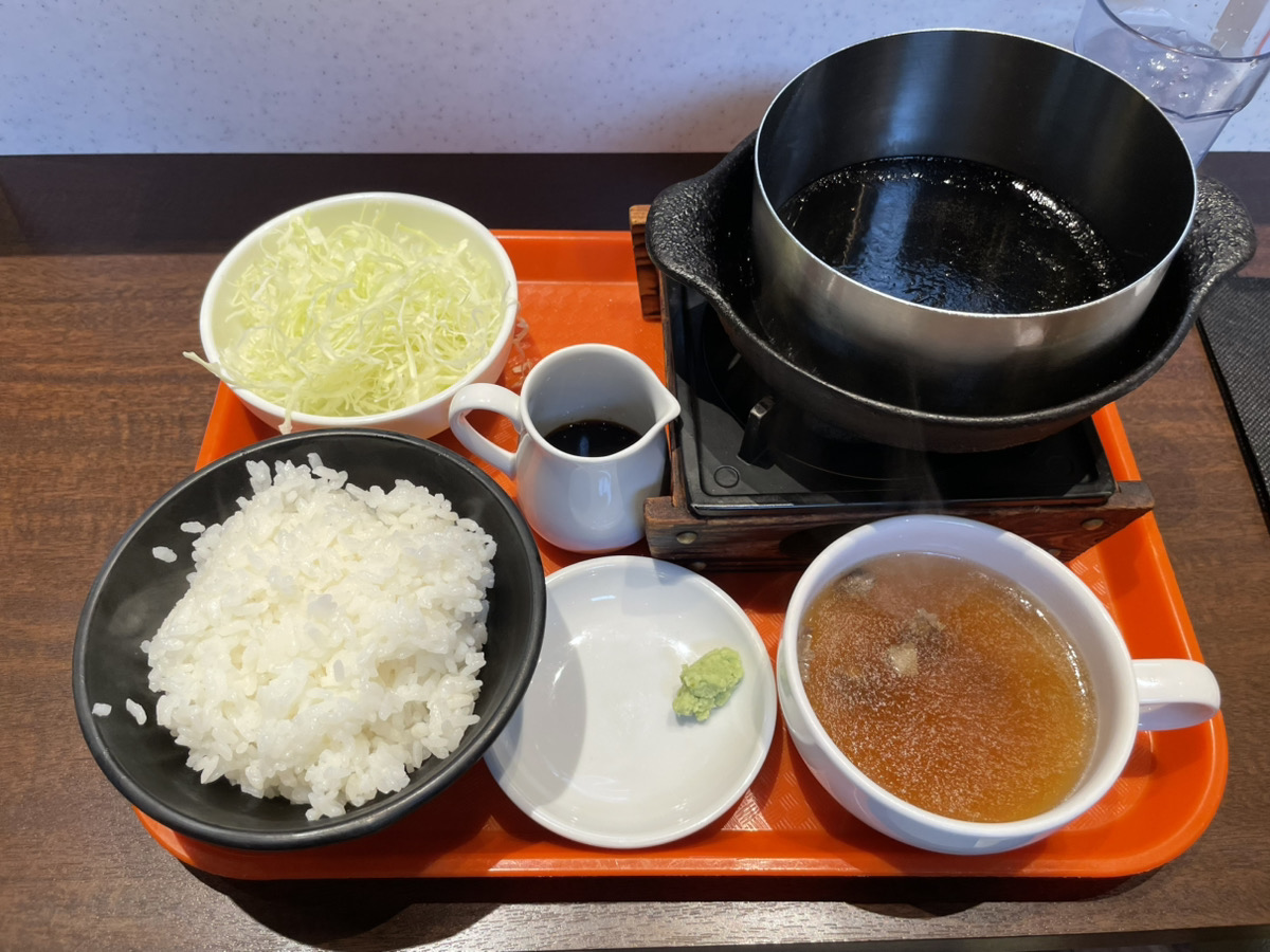 本気 ステーキ&ハンバーグ 西尾市のセット